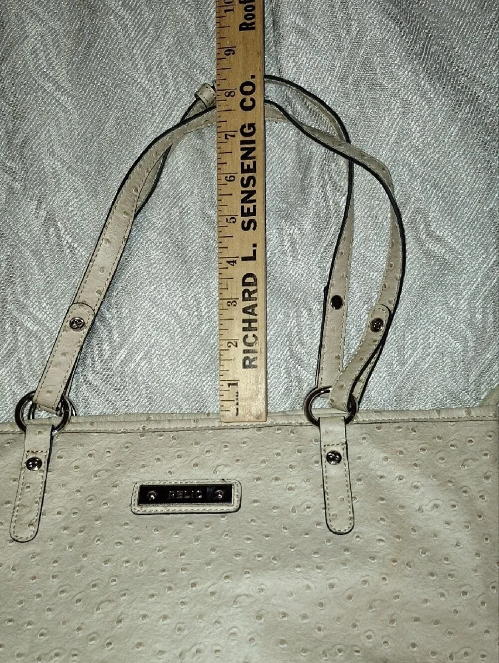RELIC Women's Cream Tote Bag - Classic Everyday Carry